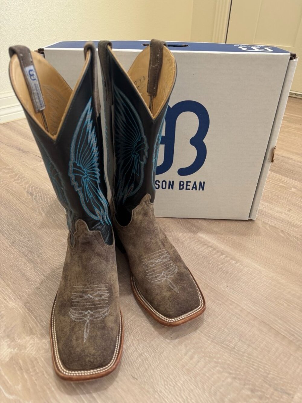 Anderson Bean American made Cowboy Boots